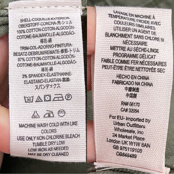 Free People Olive Green Military Hussar Jacket L | Regencycore Napoleonic Band - Picture 14 of 14